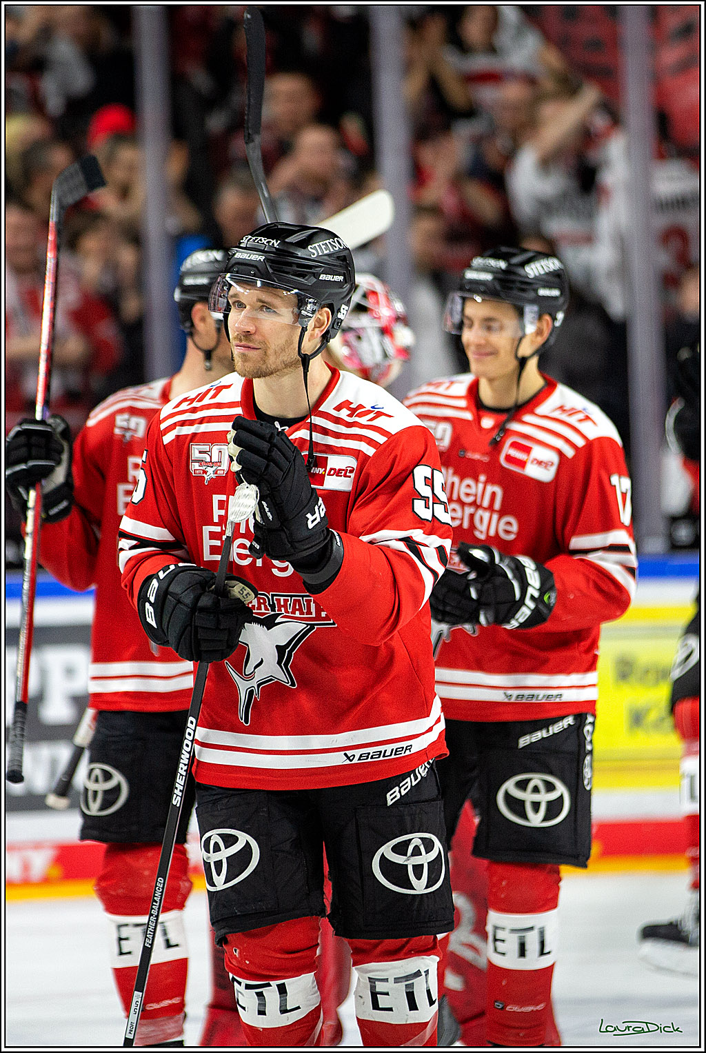PENNY DEL; Koelner Haie- Duesseldorfer EG; Koeln, 02.01.2023